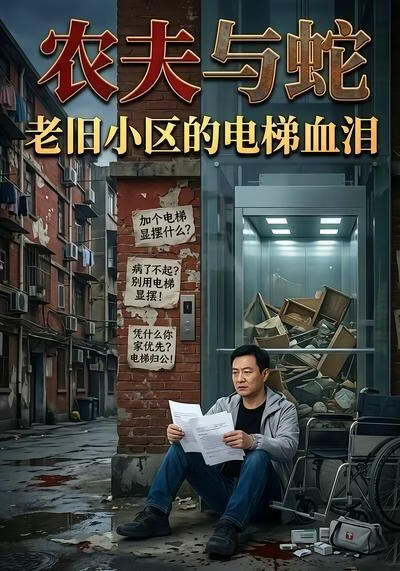 农夫与蛇，老旧小区的电梯血泪(全集)