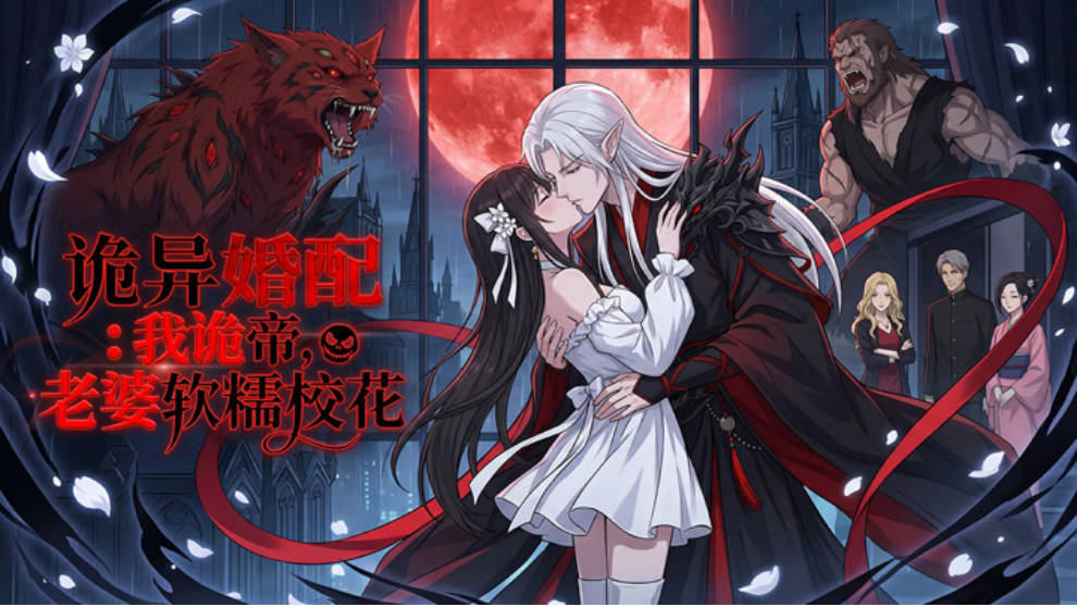 诡异婚配我诡帝老婆软糯校花 Ai漫剧(全集)