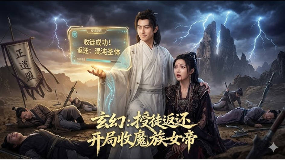 玄幻：授徒返还，开局收服魔族女帝 Ai(全集)