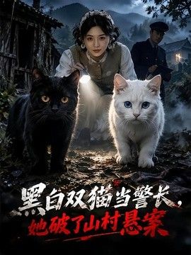 黑白双猫当警长，她破了山村悬案(全集)